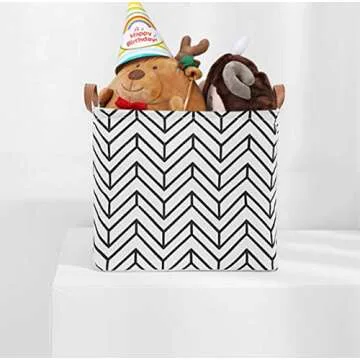 Durable Square Storage Basket for Home and Office Organization