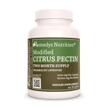 Remedy's Nutrition MCP | Modified Citrus Pectin | 1,000 mg, 60 Vegan Capsules | Non-GMO, Gluten-Free...
