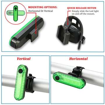 Botepon Kayak Navigation Lights Stern Lights Battery Operated, Waterproof Kayak Lights For Night Kayaking, Paddle Board Lights, Marine Safety Lights For Pontoon Boat, Bass Boat, Dinghy