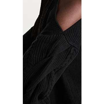 ASTR the label Women's Ariella Sweater, Black, M