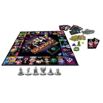Monopoly: Disney Villains Edition Board Game for Kids Ages 8 and Up, Play as a Classic Disney Villai...