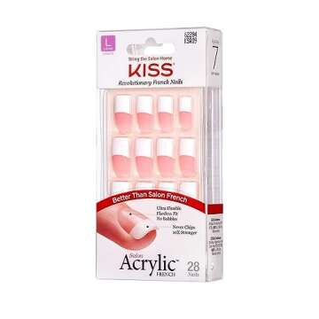 Kiss Salon Acrylic French Nails - Easy Elegant Manicure