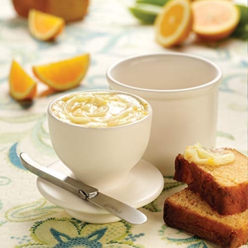 Butter Bell Crock for Spreadable Butter - French Ceramic Dish