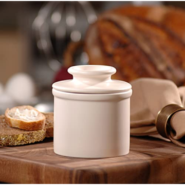 Butter Bell Crock for Spreadable Butter - French Ceramic Dish