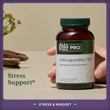 Gaia Herbs PRO Ashwagandha 700 - Sleep & Energy Support