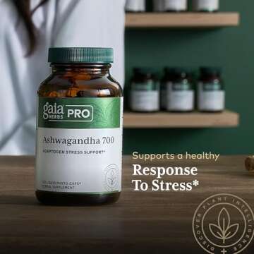 Gaia Herbs PRO Ashwagandha 700 - Sleep & Energy Support