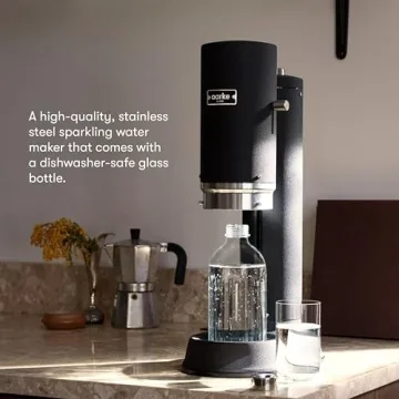 Aarke Carbonator Pro Sparkling Water Machine Stainless Steel