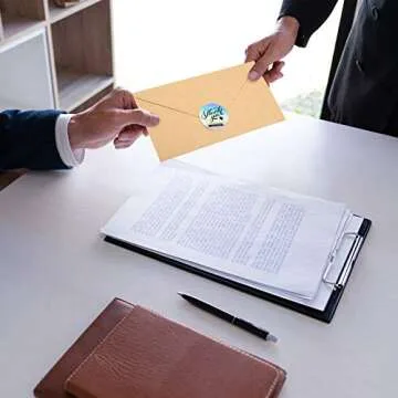 Stylish Thank You Stickers for Small Businesses - 600 Pack