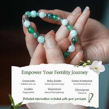 Fertility Bracelets for Women - Natural Healing Crystals