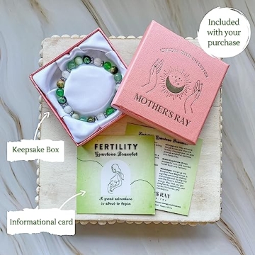 Fertility Bracelets for Women - Natural Healing Crystals