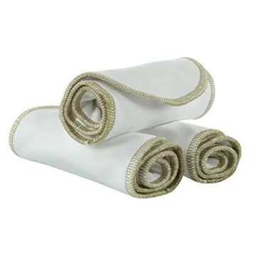 Geffen Baby Quick Absorbers Plus - Universal Cloth Diaper Inserts (3 Pack)