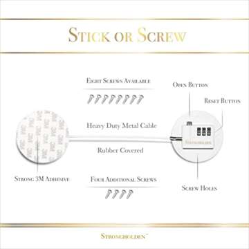 Fridge Lock No Keys Needed - Safety for Kids & Adults