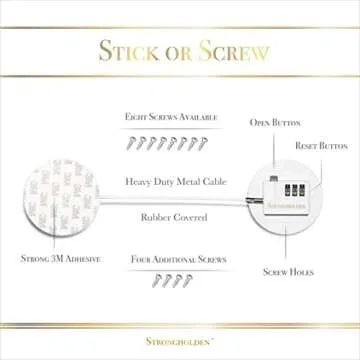 Fridge Lock No Keys Needed - Safety for Kids & Adults