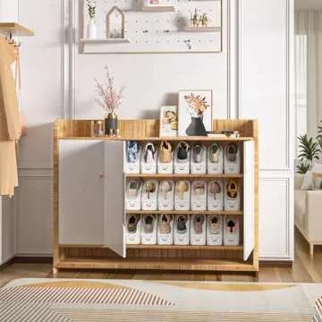 Neprock Shoes Slots Organizer for Closet Space Saving