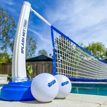 GoSports Splash Net PRO Pool Volleyball Set with Balls