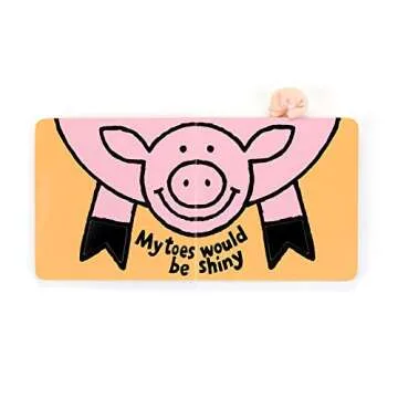 Jellycat If I were a Pig: A Touch and Feel Board Book Children's Book - Baby Gift