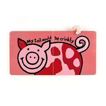 Jellycat If I were a Pig: A Touch and Feel Board Book Children's Book - Baby Gift