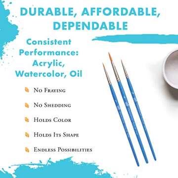 Princeton Select Artiste Brush Set for All Painting Styles