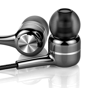 YNR 4 Pairs Wired Earbuds with Microphone and Control