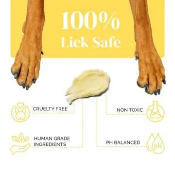 Natural Dog Paw Balm - Lick-Safe Moisturizer for Paws