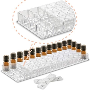 BY ALEGORY Acrylic Organizer for Essential Oils Storage