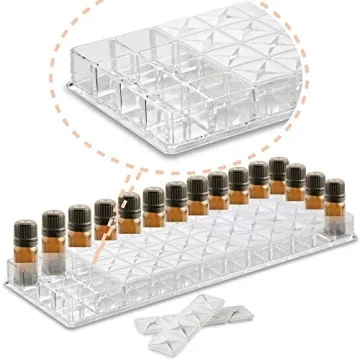 BY ALEGORY Acrylic Organizer for Essential Oils Storage