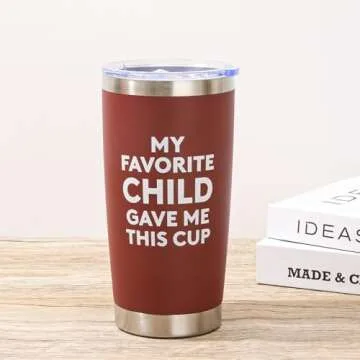 NOWWISH Tumbler Cup for Moms - Funny & Durable Gift