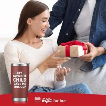 NOWWISH Tumbler Cup for Moms - Funny & Durable Gift