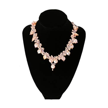 Elegant Black Velvet Jewelry Bust Display Stand