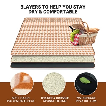 KingCamp Waterproof Outdoor Picnic Blanket Portable for Families