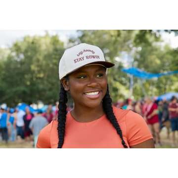 Funky Junque Say Howdy Stay Rowdy Trucker Hat for Women