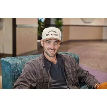 Funky Junque Say Howdy Stay Rowdy Trucker Hat for Women