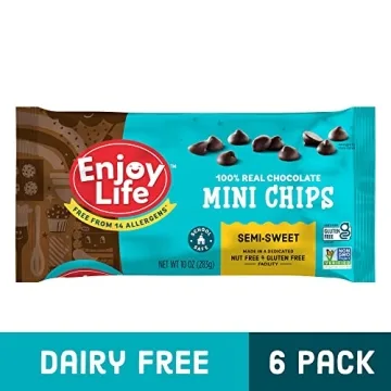 Enjoy Life Vegan Mini Chocolate Chips 6 Bags Delight