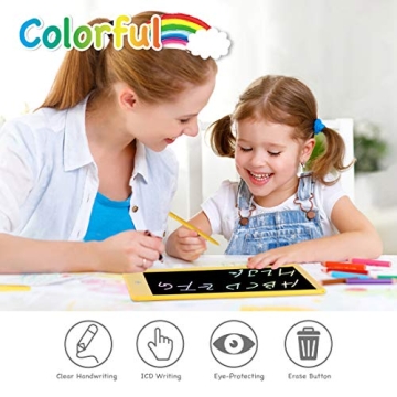 ORSEN LCD Writing Tablet - Colorful Doodle Board for Kids