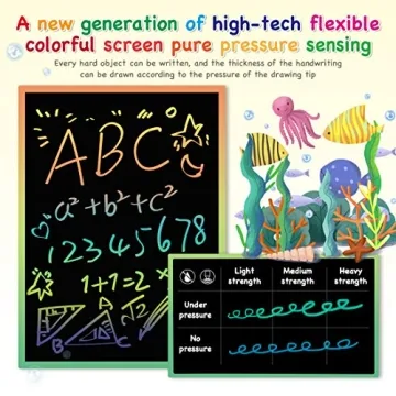 ORSEN LCD Writing Tablet - Colorful Doodle Board for Kids