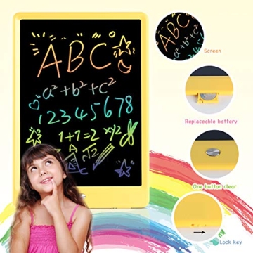 ORSEN LCD Writing Tablet - Colorful Doodle Board for Kids