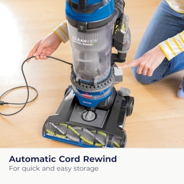 BISSELL CleanView Vacuum with TurboEraser Tool & Cord Rewind