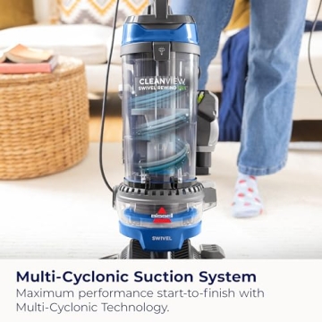 BISSELL CleanView Vacuum with TurboEraser Tool & Cord Rewind