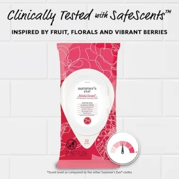 Gentle Summer's Eve Feminine Wipes for Daily Freshness