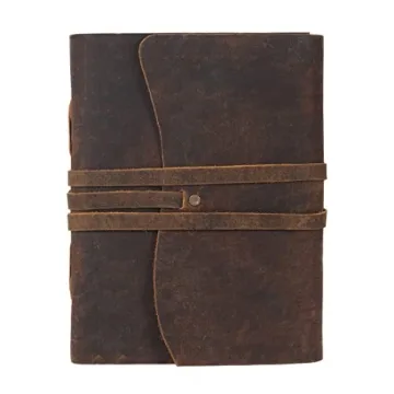 Premium Handmade Leather Journal for Artists and Writers