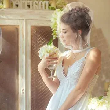 6 Pcs Makeup Protector Hood Washable Light Airy Nylon Chiffon Makeup Hood Zipper Closure Reusable Make up Face Cover for Women Girls Beauty Weddings (White)