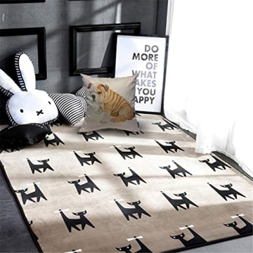 Mugod Cute Dog Throw Pillow Cover Puppy English Bulldog Isolated on White Background Decorative Square Pillow Case for Home Bedroom Living Room Cushion Cover 18x18 Inch