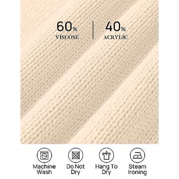 ZESICA Women's Casual Long Sleeve Crew Neck Pullover 2025 Spring Ribbed Knit Loose Contrast Color Sweater Tops,Apricot,Small