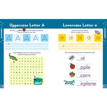 Get Ready for School: Kindergarten Workbook – Fun & Educational Activities