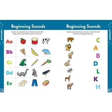 Engaging Kindergarten Workbook for Ages 4-6