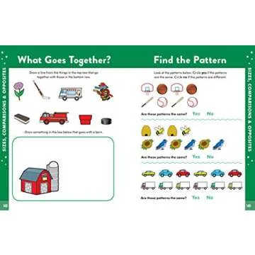 Engaging Kindergarten Workbook for Ages 4-6