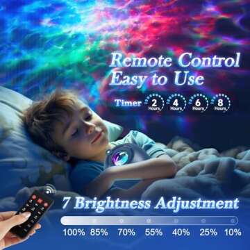 One Fire Upgrade Star Projector Galaxy Light,15 Colors Night Light Projector Lights,Bluetooth&15 White Noise Sound Machine With Light Projector Mood Lighting,Remote Planetarium Projector for Kids Gift
