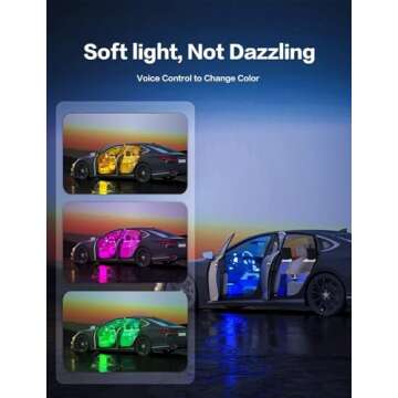 RGB Interior Car Lights for Ultimate Driving Experience