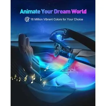 RGB Interior Car Lights for Ultimate Driving Experience