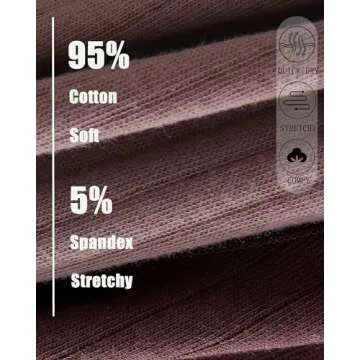 FINETOO 9 Pack Cotton Underwear for Women - Stylish Comfort